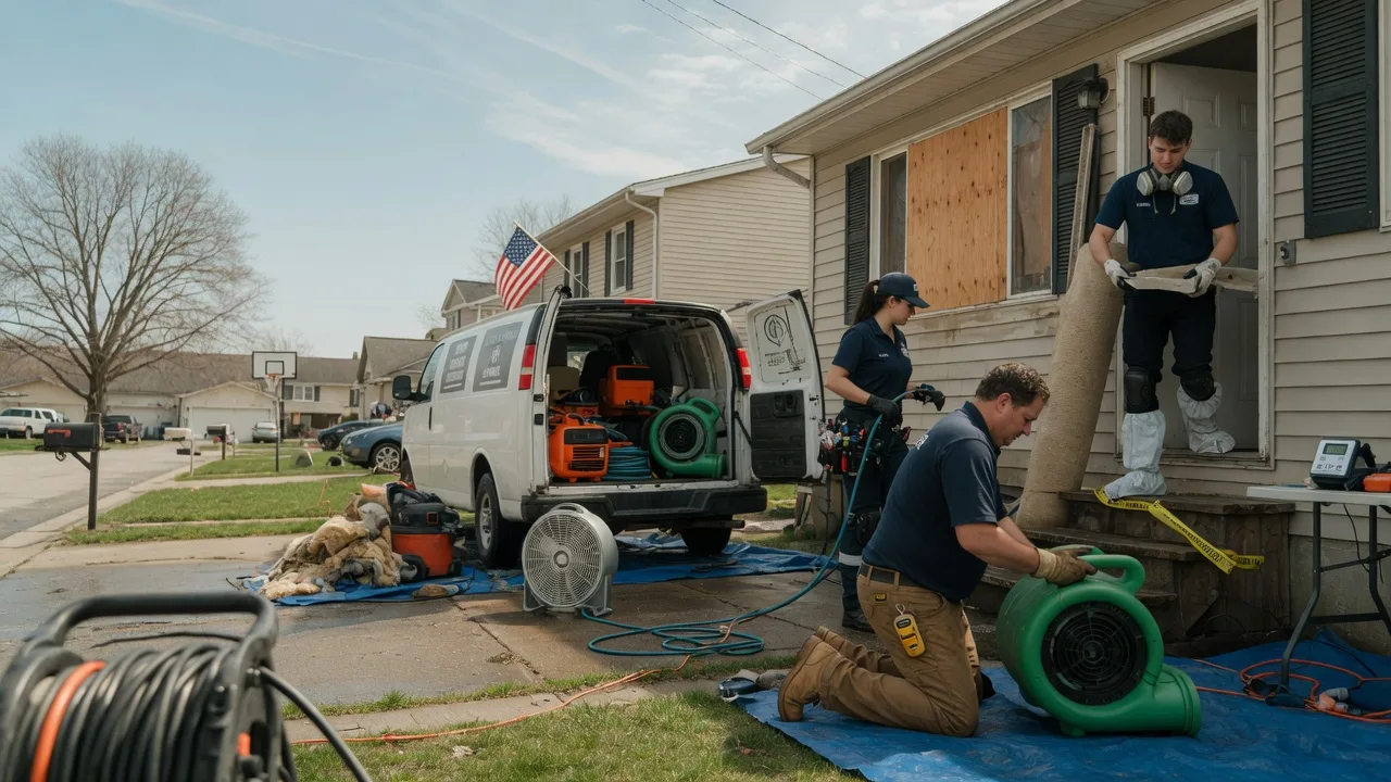 Water Damage Restoration in Andover, KS near me